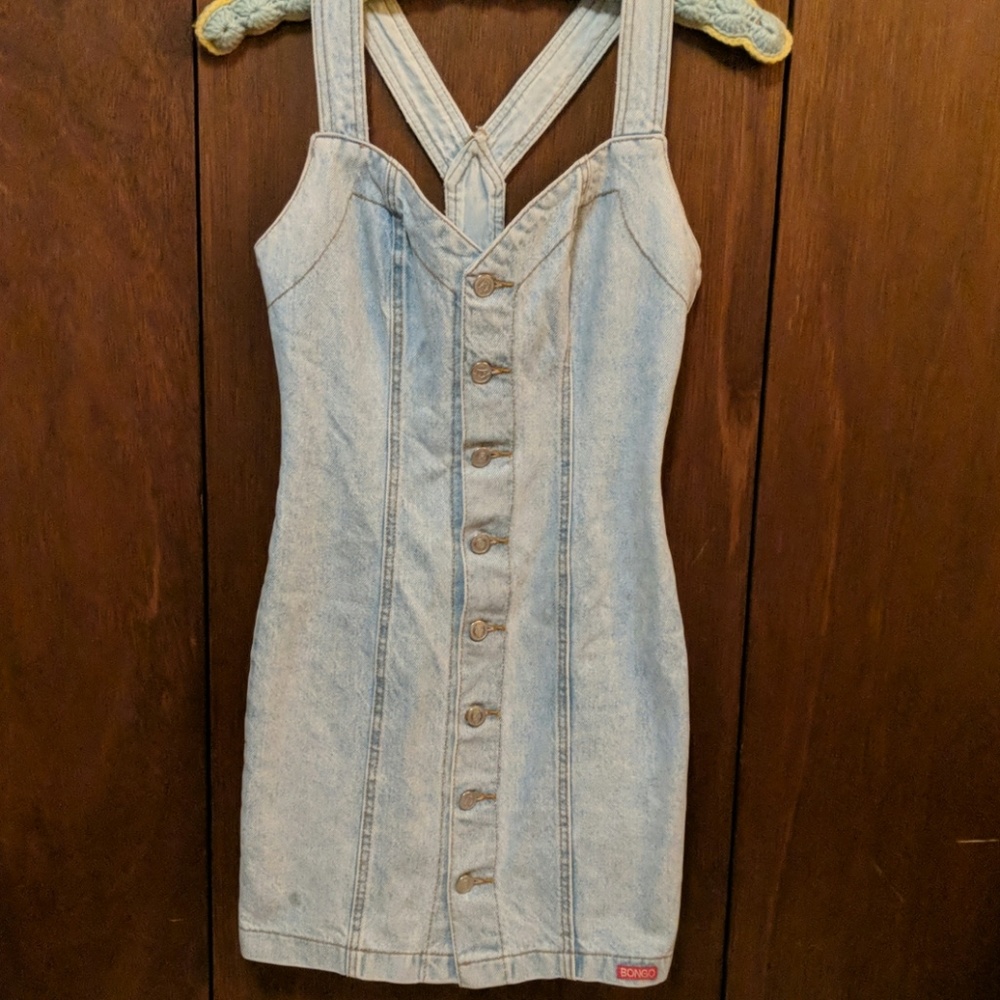 Vintage denim dress
